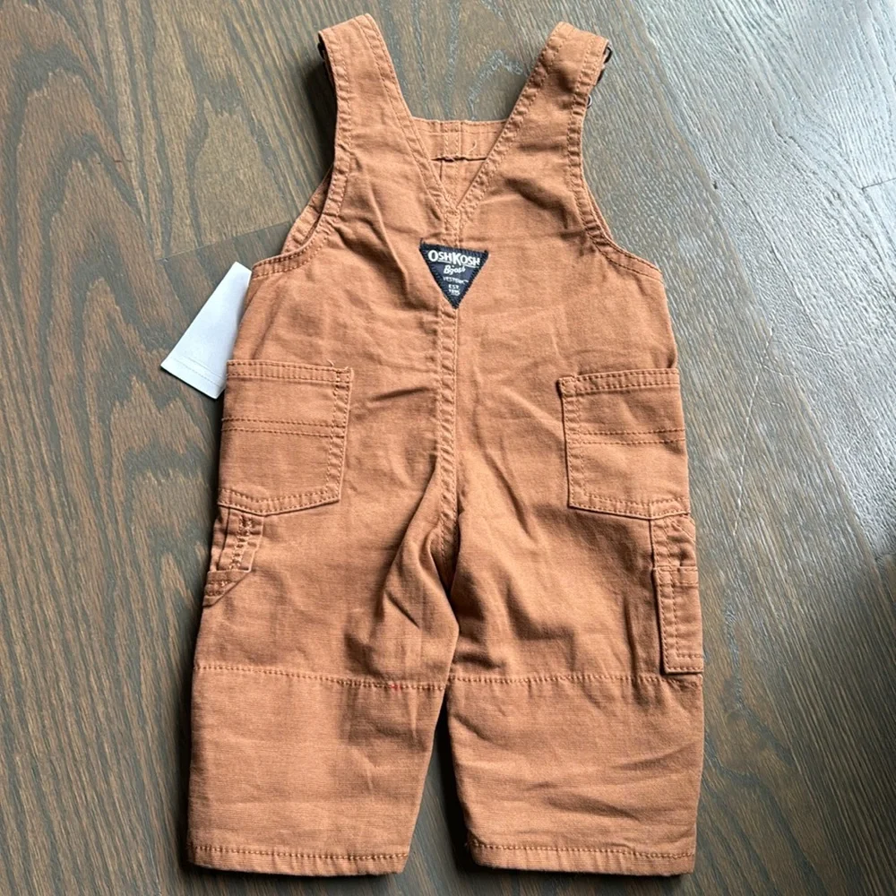 OshKosh B'Gosh Plaid Baby Overalls
